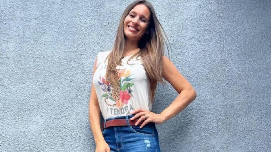 Pampita, modelo y conductora, NA