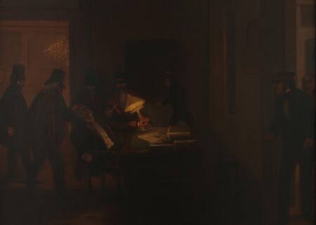 Asesinato de Maza por Prilidiano Pueyrredón. Foto: Wikipedia.