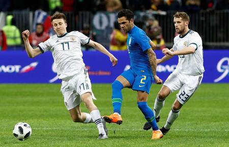 Rusia vs. Brasil - Partido amistoso, Reuters