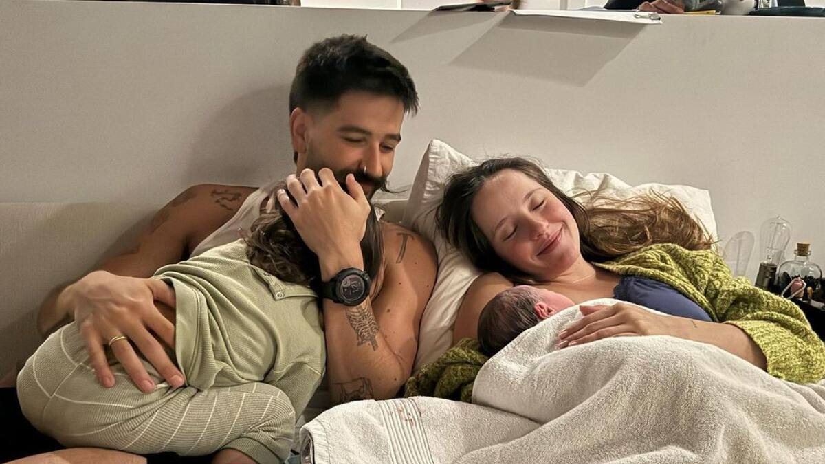 Camilo y Evaluna se convirtieron en padres por segunda vez. Foto: Instagram @evaluna