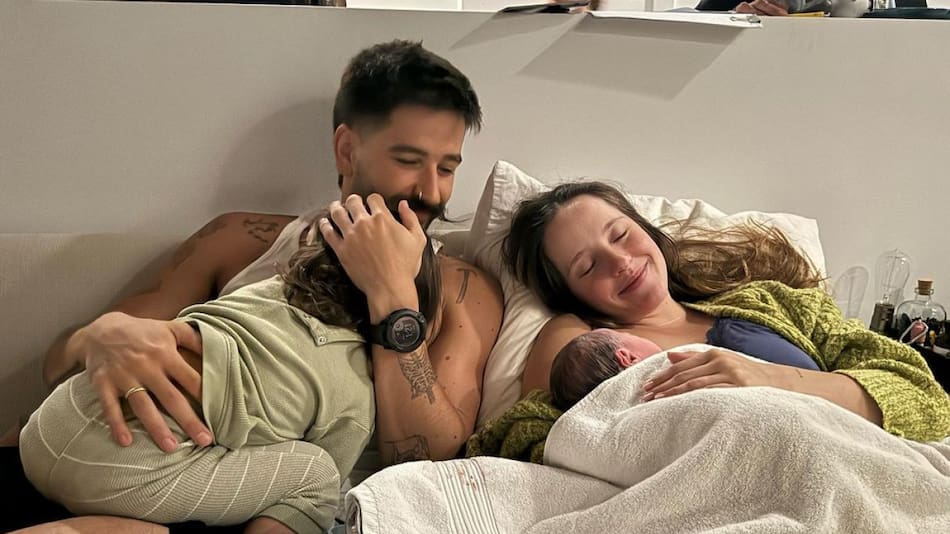 Camilo y Evaluna se convirtieron en padres por segunda vez. Foto: Instagram @evaluna