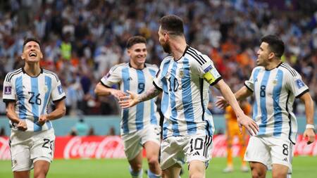 Argentina vs Países Bajos. Foto: EFE