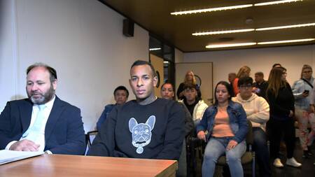 Juicio contra Sebastián Villa. Foto: Telam.