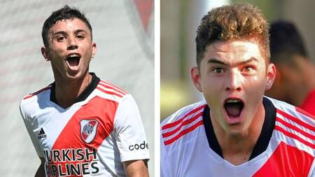 Franco Alfonso y Joaquín Panichelli. Foto: Twitter.