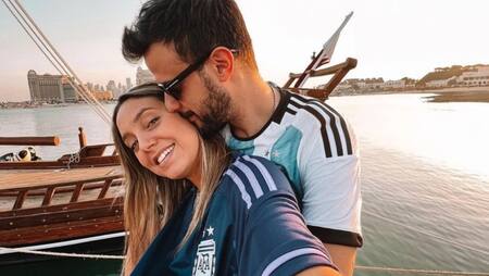 Diego Leuco y Sofía Martínez. Foto: Instagram/dieleuco.