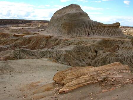 Bosque Petrificado Sarmiento, Chubut. Foto: Wikipedia.
