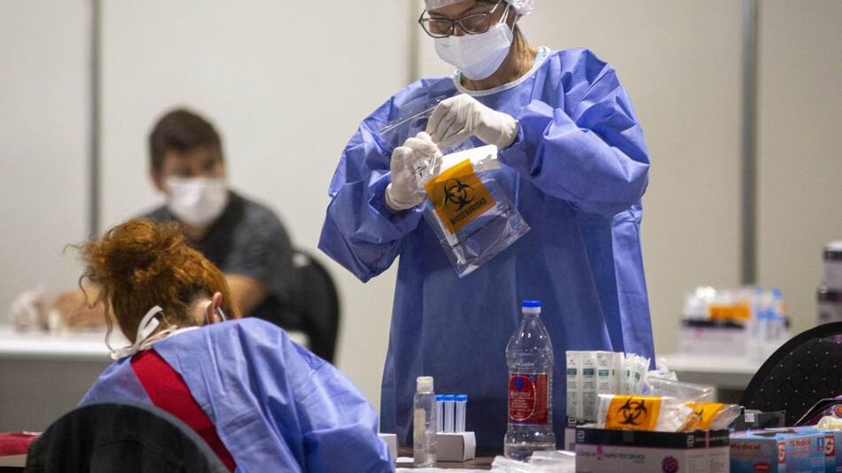 Pandemia, virus, infección. Foto: NA