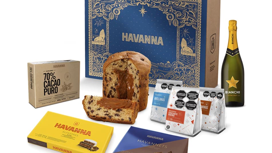 Caja navideña de Havanna