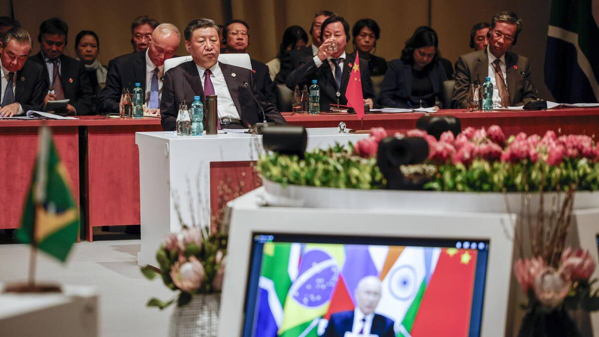 Cumbre de los BRICS. Foto: EFE.