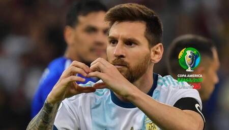 Lionel Messi en Copa América