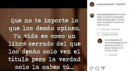 Mensaje de la madre de Samanta Casis - Bake Off Argentina