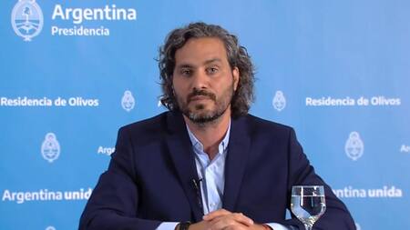 Santiago Cafiero, gobierno, coronavirus en Argentina, NA
