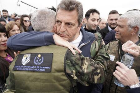 Sergio Massa en la inauguración del Nuevo Parque Municipal de la Ribera. Foto: Prensa.
