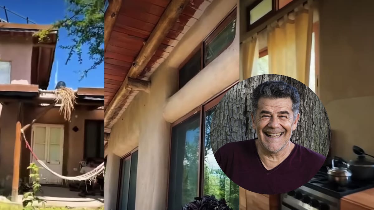 Así es la casa sustentable de Jerónimo, el hijo de Julián Weich: dos plantas, muebles reciclados y baño seco