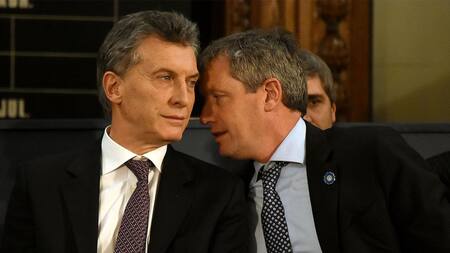 Mauricio Macri y Emilio Monzó