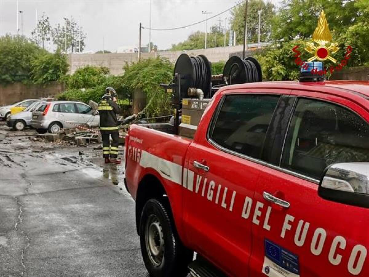 Temporal en Sicilia. Fuente: EFE