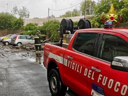 Temporal en Sicilia. Fuente: EFE