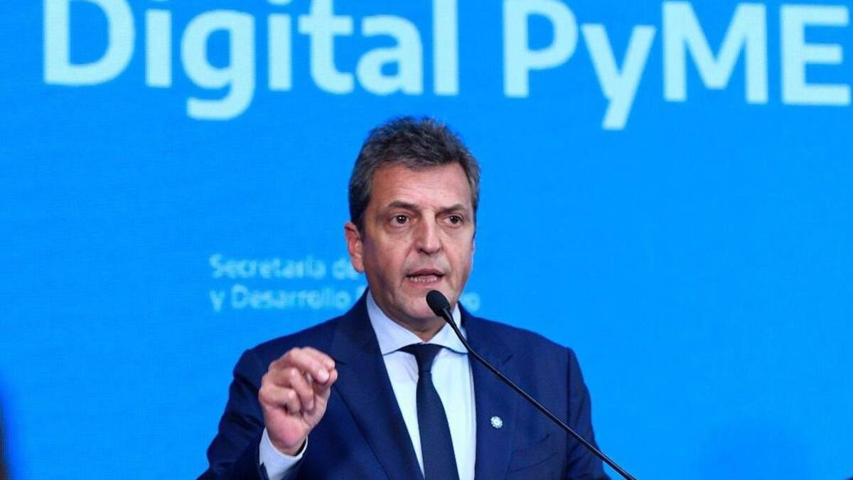 Sergio Massa. Foto: NA.