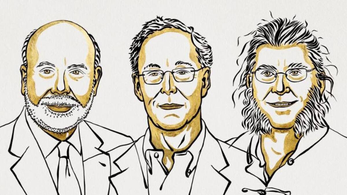 Premios Nobel de Economía 2022. Foto: Nobelprize