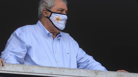 Jorge Ameal, presidente de Boca, Agencia NA