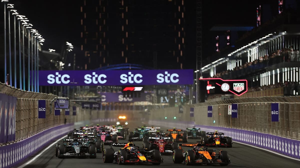 Gran Premio de Arabia Saudita. Foto: Reuters (Hamad I Mohammed)