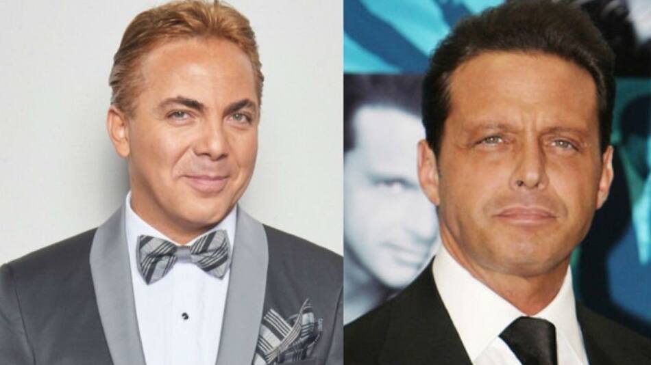 Cristian Castro y Luis Migue. Foto: X