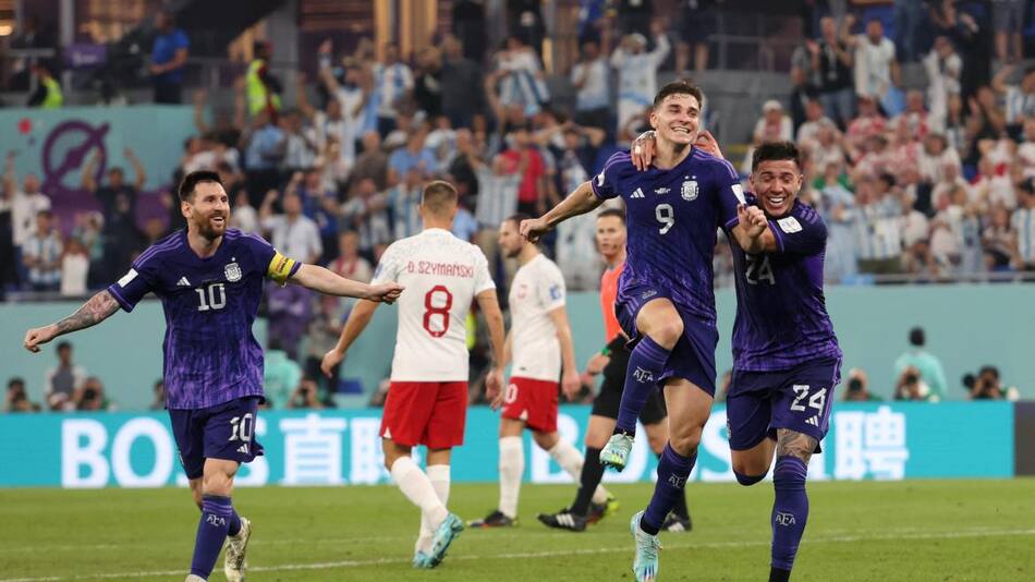 Argentina vs Polonia, Mundial Qatar 2022. Foto: REUTERS