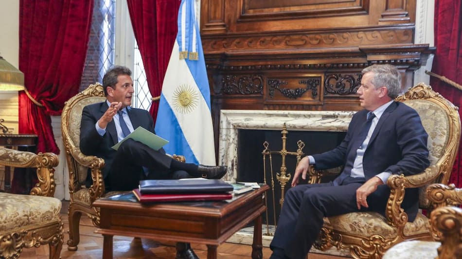Massa y Monzó tuvieron la primera reunión por la transición en la Cámara de Diputados, NA