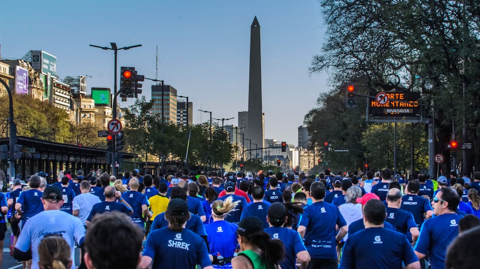 Maratón de Buenos Aires.