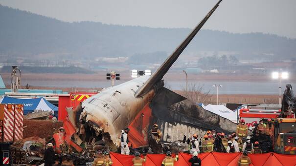 Corea del Sur declaró una semana de luto tras el accidente aéreo que dejó 179 víctimas fatales