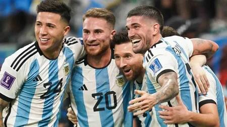 Selección Argentina. Foto: NA