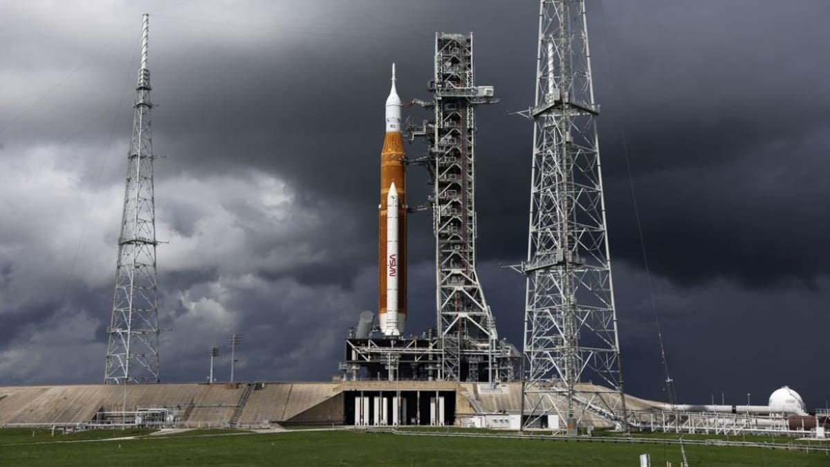Intento de despegue para el Artemis I. Foto: REUTERS