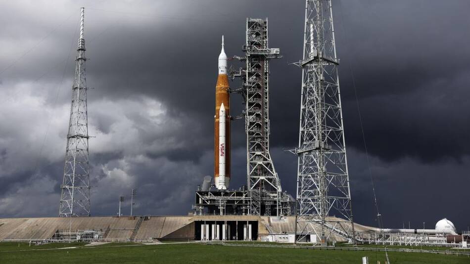 Intento de despegue para el Artemis I. Foto: REUTERS