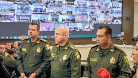 La Policía Metropolitana de Bogotá presentó el saldo de la final de la Copa América. Foto: X