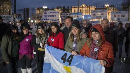 Familiares de tripulantes del ARA San Juan - NA -
