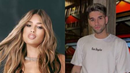 Julieta Poggio y su ex novio Lucca Bardeli. Foto: Instagram