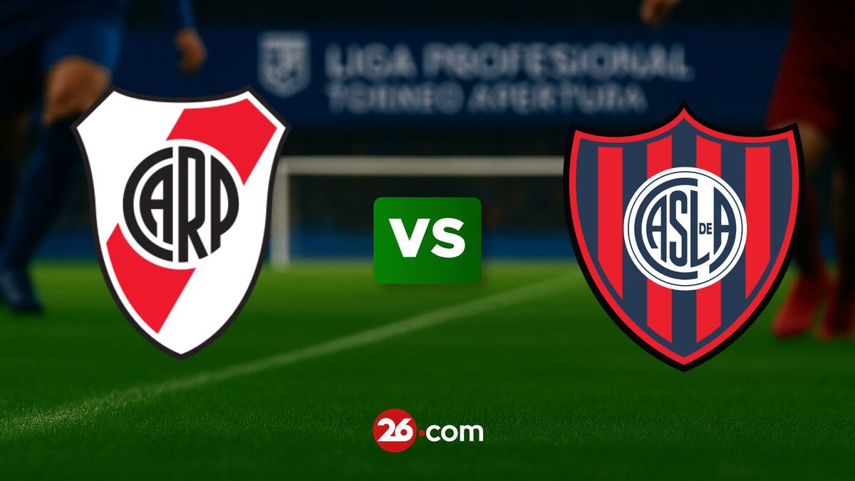 River Plate vs. San Lorenzo EN VIVO hoy: resultado, goles y minuto a minuto del Torneo Apertura 2026