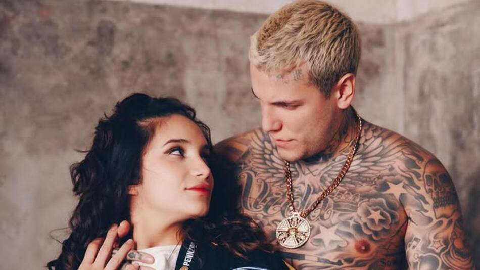 Alex Caniggia y Melody Luz. Foto: Instagram/alexcaniggia.