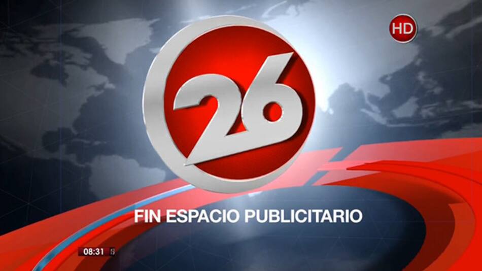 Fin de espacio publicitario - Canal 26