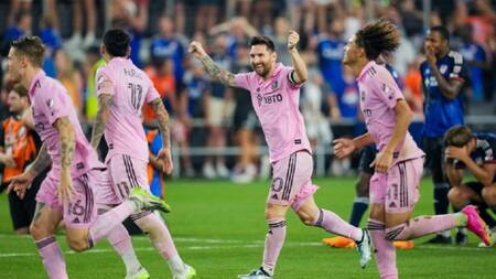 Las ausencias en el Inter Miami. Foto: NA.