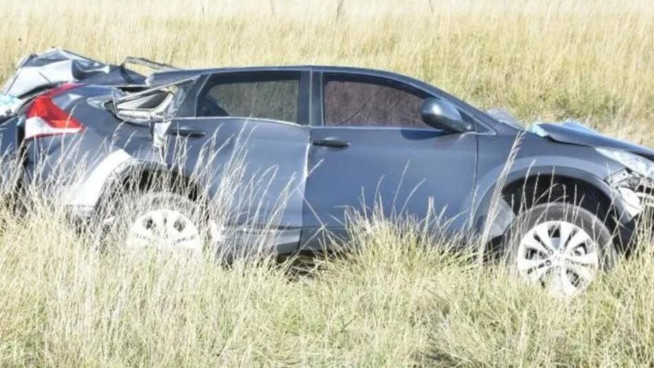 Accidente en Ruta 51, foto El Popular de Olavarría
