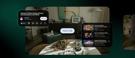 Visión desde el Android XR. Foto: Android.