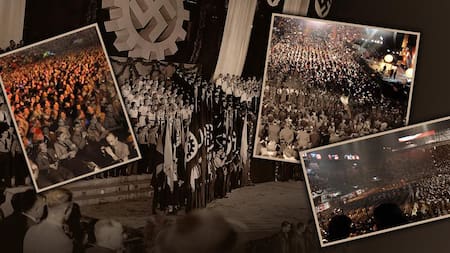 Los fantasmas del acto nazi en el Luna Park de Buenos Aires en 1938