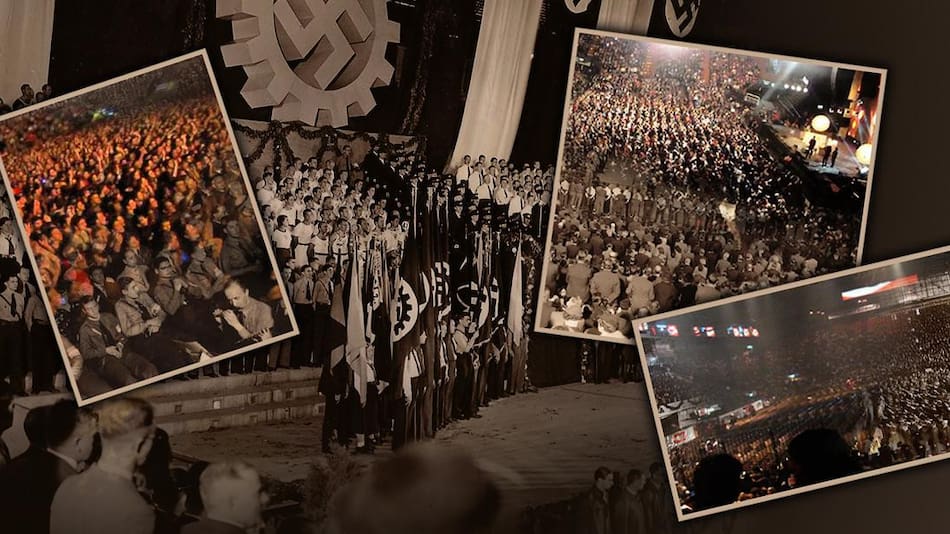 Los fantasmas del acto nazi en el Luna Park de Buenos Aires en 1938