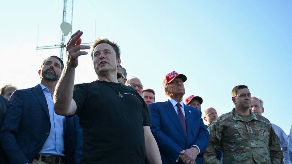 Elon Musk y Donald Trump. Foto: archivo Reuters