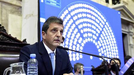 Sergio Massa, Diputados, sesión virtual, NA