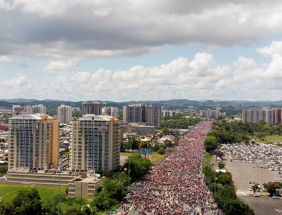 Protestas en Puerto Rico contra la homofobia, marcha, Reuters