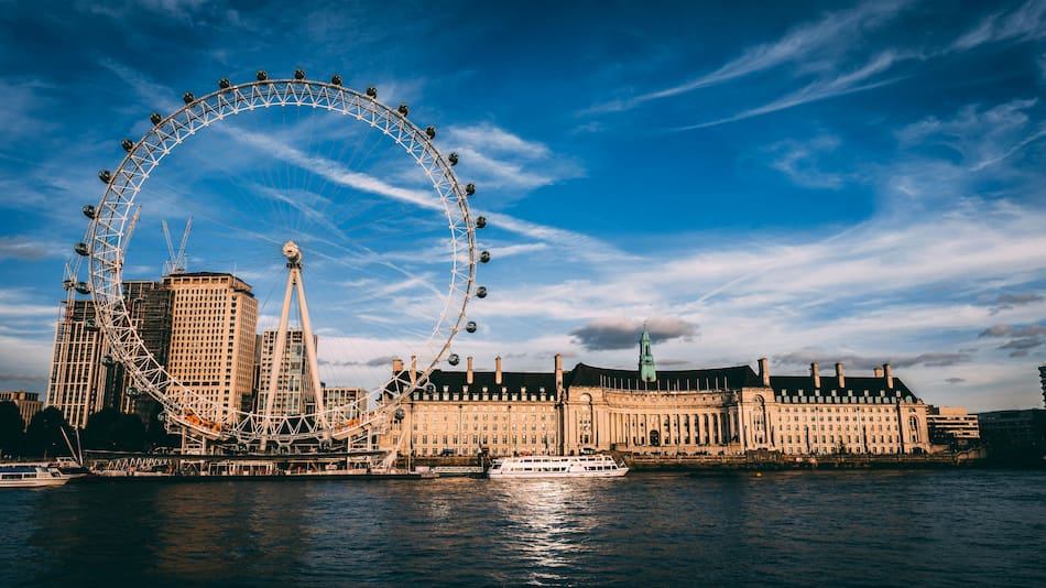 London Eye, Londres, Reino Unido.