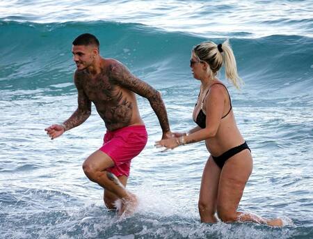 Mauro Icardi - Wanda Nara - vacaciones