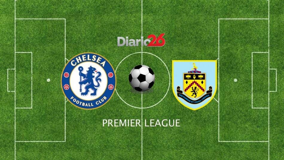 Chelsea vs. Burnley por Premier League, Diario 26